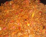 Foto del paso 3 de la receta: Pastel de fuente Vegetariano (de polenta y lentejas)