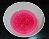 Hình bước làm 1 của món Sinh tố xoài trân châu bột báng