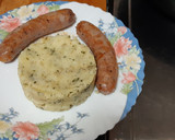 Foto del paso 6 de la receta: Butifarras catalanas al horno, con puré de patata