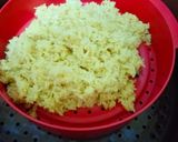 Foto langkah ke 5 dari resep Ketan kuning unti.