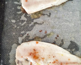 Foto del paso 6 de la receta: Pargo a la plancha con patatas especiadas y mayonesa de miso y yakiniku