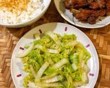 Hình bước làm 3 của món Cải Thảo Xào