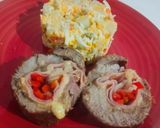 Foto del paso 5 de la receta: 🥩 Bondiola Rellena con Timbal de Ensalada Rusa