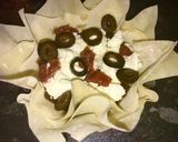 A picture of step 3 of Goats Cheese Tart.