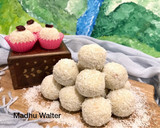 नारियल लड्डू (nariyal ladoo recipe in Hindi) रेसिपी चरण 4 फोटो