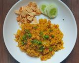 खान्देशी मसाला खिचडी (masala khichdi recipe in marathi) रेसिपी स्टेप 5 फोटो