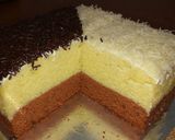 Foto langkah ke 8 dari resep Bolu Kukus Coklat Vanilla.