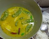 শিম ও মুলো দিয়ে কলাইয়ের ডাল (shim mulo dal recipe in Bengali) রেসিপির ধাপ 2 ছবি