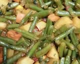 A picture of step 3 of Veg sandwich#vegetables recipes#recipemarathon.