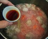 A picture of step 4 of Radish and Pork Soup.