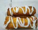Foto langkah ke 7 dari resep Roti crispy mayo isi sosis dan keju.