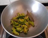A picture of step 2 of Barnyard millet with Parwal.