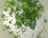 A picture of step 1 of Jowar Spring Onion,Green Garlic Rotla.