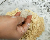 A picture of step 3 of Nankhatai/Butter biscuits/Cookies.