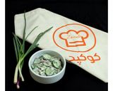 عکس مرحله 3 از دستور سالاد خیار و پیازچه