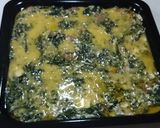Foto langkah ke 7 dari resep Omelet bayam panggang with cheese and smoke beef (spinach cheese combo with smoke beef).