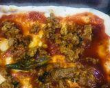 A picture of step 3 of Roasted meaty pizza.