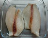 A picture of step 4 of Fish Fillet with Creamy Mushroom Sauce.