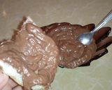 صورة لخطوة 1 من وصفة شوكولاتة للطلي 🌰🍫