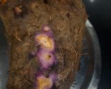 A picture of step 1 of Yam Fry.