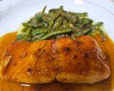 Foto del paso 6 de la receta: Suprema de salmón en salsa de cítricos y soja