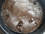 Torta bizcochuelo de chocolate para Microondas rápida, fácil, económica y rica