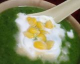 A picture of step 6 of Coconut spinach soup.