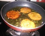 A picture of step 2 of Jaggery malpua.