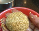 A picture of step 7 of Ramdana/Rajgira Laddoos.