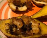 Foto del paso 8 de la receta: Papas y boniatos rellenos