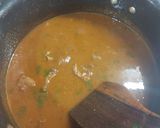 A picture of step 4 of Mutton nihari.