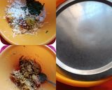 A picture of step 1 of Raw Papaya Fritters.