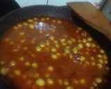 A picture of step 5 of Chole masale(my style).