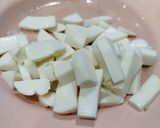 Foto langkah ke 2 dari resep Tumis Tempe Putih Telur.