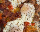 A picture of step 8 of Breakfast Hash-brown Casserole.
