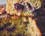 A picture of step 4 of My Light & Fluffy Blueberry & Lemon Cake.
