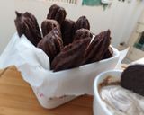 A picture of step 12 of OREO Churros.