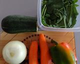 Foto del paso 2 de la receta: Garbanzos con mote en olla a presión