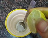 A picture of step 4 of Tricolor drink..