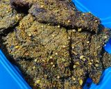 A picture of step 5 of Beef Biltong.