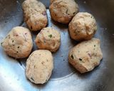A picture of step 2 of Rolled Gold - Paneer Potato Paratha (with Rajma Curry).