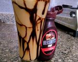 A picture of step 2 of Chocolate cold coffee.