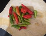 Kacang Panjang Ulek Terasi langkah memasak 3 foto