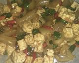 Foto langkah ke 5 dari resep Oseng kikil & tempe.