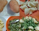 Foto del paso 2 de la receta Judía verde con patatas y jamón ibérico