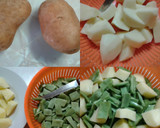 Foto del paso 2 de la receta: Judía verde con patatas y jamón ibérico