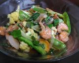 Foto langkah ke 4 dari resep Tumis udang saos tiram.