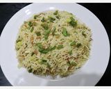 A picture of step 3 of Vegetable Fried Rice.
