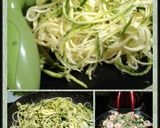 Foto del paso 2 de la receta: Espaguettis de zucchinis con camarones