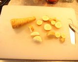 Foto del paso 2 de la receta: Bacalao con revuelto muzzarelleado